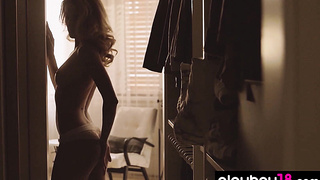 Hot teen Cara Mell took off her lingerie