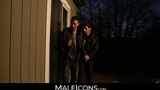 MaleIcons.com - Ty Roderick's hard dick ramming JD Phoenix's ass with zeal and raw lust