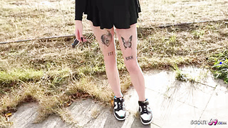 GERMAN SCOUT - Skinny Redhead Casting