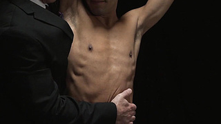 DisposedBoys.com - Adorable Milo Miles moaned loudly in welcoming the long thick cock of suited Reese Rideout