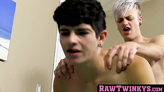 RawTwinkys.com - Horny bubble twinks Jacob and Jason blow bubbles and cocks wildly