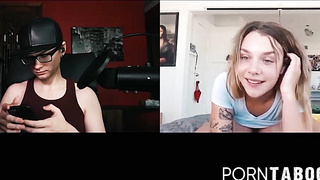 PornTaboos.com - Beautiful busty Gabbie Carter rubs and teases her tight juicy pussy