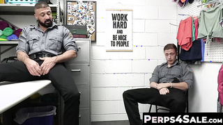 Perps4Sale.com - Twink gay Cole Church pleasured by hunk officer Marco Napoli