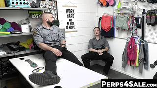 Perps4Sale.com - Twink gay Cole Church pleasured by hunk officer Marco Napoli