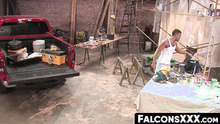 FalconsXXX.com - Zeb Atlas punishes Micah's tight ass with fierce raw thrusts