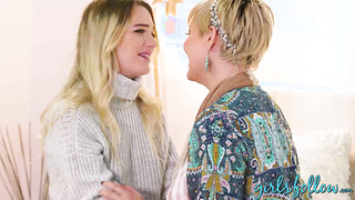 GirlsFollow.com - Ryan Keely's dominance: making a teen eat pussy while sitting on her face