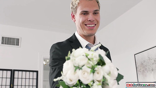 Shemale bridesmaid Emma Rose wants dick