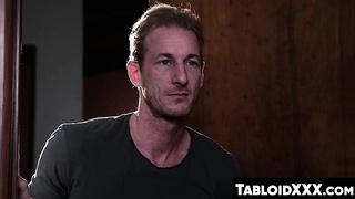 TabloidXXX.com - Lily Adams's naughty romp with stepfather after solo play