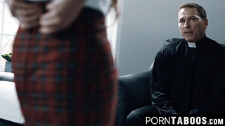 PornTaboos.com - Petite babe Gia Derza ravaged by a priest after a deepthroat confession