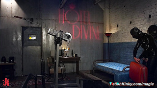 Extreme BDSM punishment at Hotel
