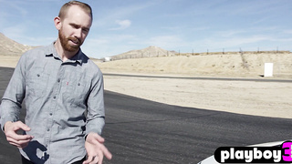 Big natural tits babe model posed naked