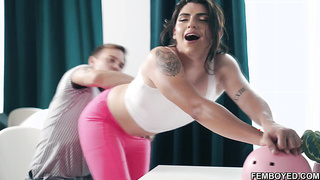 Cute Cyclist Femboys Post Bikeride Dick Ride