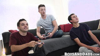 BoysAndDads.com - Randy Jack Andram enjoys a fiery sex session with his stepfamily