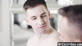 MyCreepyDad.com - Young jock Thyle Knoxx's birthday surprise: a raw, bareback stepdad fuck