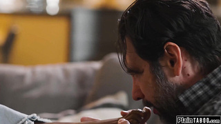 Cuck tries to fuck wifes lovers stepsis