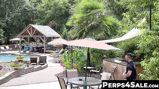 Perps4Sale.com - Aiden Asher and jock Jax Thirio having poolside barebacking