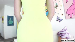 NYMPHO Kelsey Kane's in a cocky mood