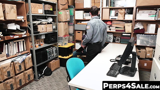 Perps4Sale.com - Slutty horny cop seduces attractive long haired criminal