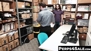 Perps4Sale.com - Slutty horny cop seduces attractive long haired criminal