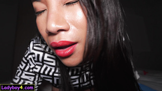 Massage from the perfect Asian ladyboy