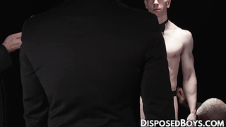 DisposedBoys.com - Young twink Jesse Stone screamed as he took the big throbbing cock of muscular Lance Charger