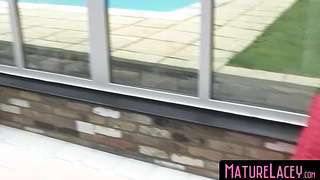 MatureLacey.com - Lacey Starr's artistic cock riding for a hot creampie