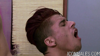 IconMales.com - Armond Rizzo thrusting his cock into Michael Delray's willing ass