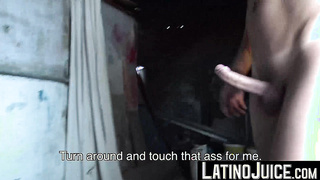 LatinoJuice.com - Enchanting twink Mariano awaits my delicious cum so he can taste it