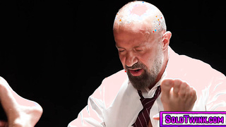 James examined by Master Kamps confident hands