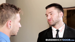 BuddiesNextDoor.com - Alex flips Abel around and fucks his hard dick in and out of his ass