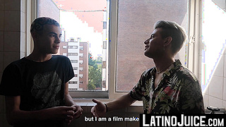 LatinoJuice.com - Skinny twink Ayun rammed by straight Latino Edipo Rey