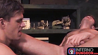 InfernoDungeon.com - Hot gay dude fists another guy's wide-open eager hole