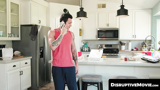 DisruptiveMovie.com - Jayden Marcos' tight ass drilled deep by Calvin Banks' massive cock