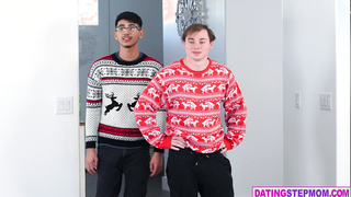 Sexy stepmom MILFs filled by stepsons