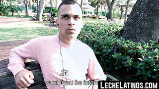 LecheLatinos.com - Straight Latino's POV debut with a raw, hard bareback bang