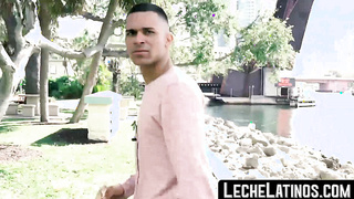 LecheLatinos.com - Straight Latino's POV debut with a raw, hard bareback bang