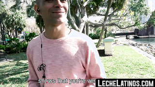 LecheLatinos.com - Straight Latino's POV debut with a raw, hard bareback bang