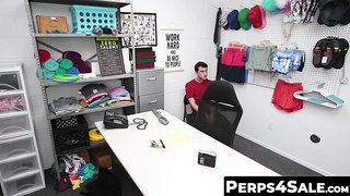 Perps4Sale.com - Tatted twink Gets deep ass pounded deep for Stealing from Store