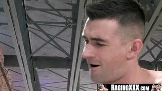 RagingXXX.com - Hot bottom bitch sucks and gets hammered hard