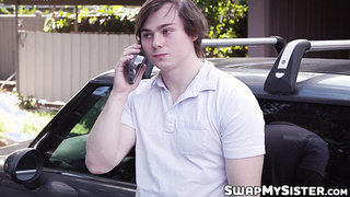 Sera Ryder and Bella Luna skipped school and their stepbrothers decide to [censored] them