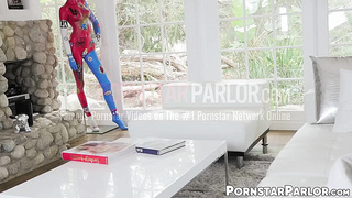 Blonde babe Christie Stevens craves a hot session with Kate Frost