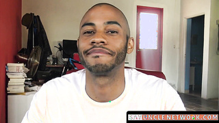 SayUncleNetwork.com - Straight jock's raw threesome POV for cash with two cocks