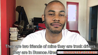 SayUncleNetwork.com - Straight jock's raw threesome POV for cash with two cocks