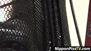 NipponPissTV.com - Filthy Japanese vixens pissing openly outdoors before [censored] play