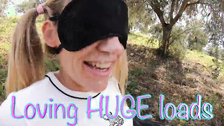 Getting my pussy pounded in the barn