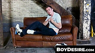 BoyDesire.com - Connor's intense wanking and massive creamy cum explosion