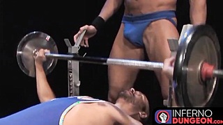 InfernoDungeon.com - Muscular bottom rimmed fisted and bareback fucked