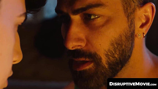 DisruptiveMovie.com - Adam Ramzi ties up Troye Jacobs for rough BDSM bondage fuck