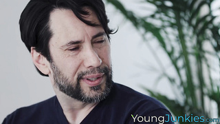 Yummy MILF Reagan Foxxs pink cunt was severely stretched due to my fingering and drilling