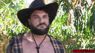 Heath Halo whips Carter Collins and fucks him